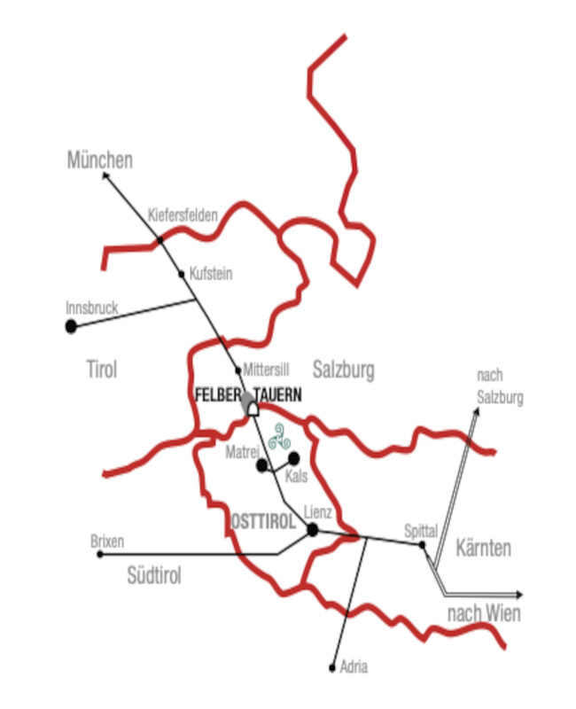 Verkehrsspinne Osttirol